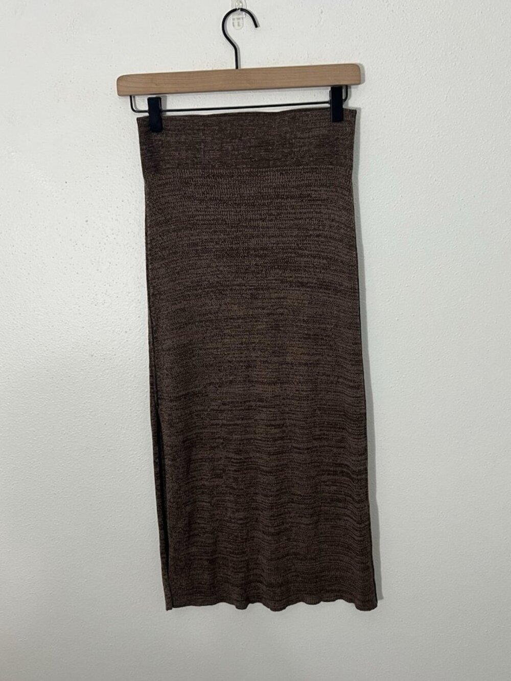 Free People Golden Hour Midi Skirt Brown Size XS